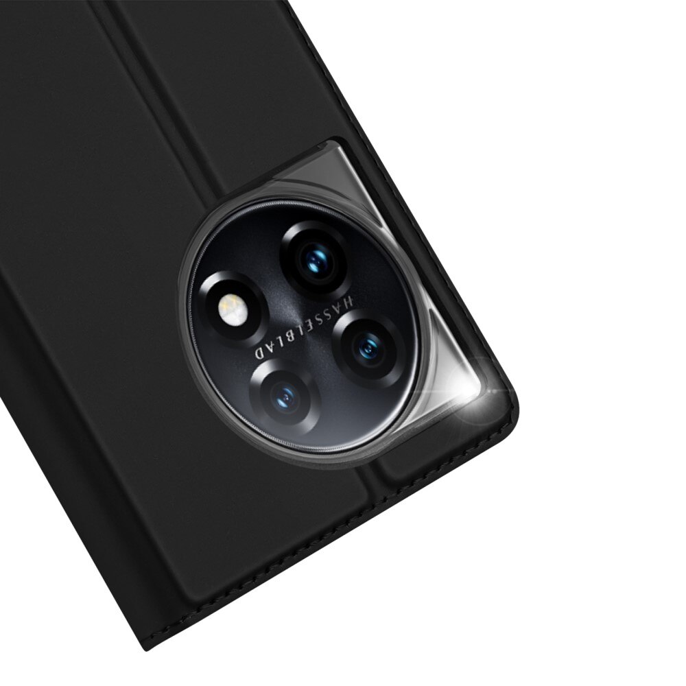 Étui portefeuille Skin Pro Series  OnePlus 11, Noir