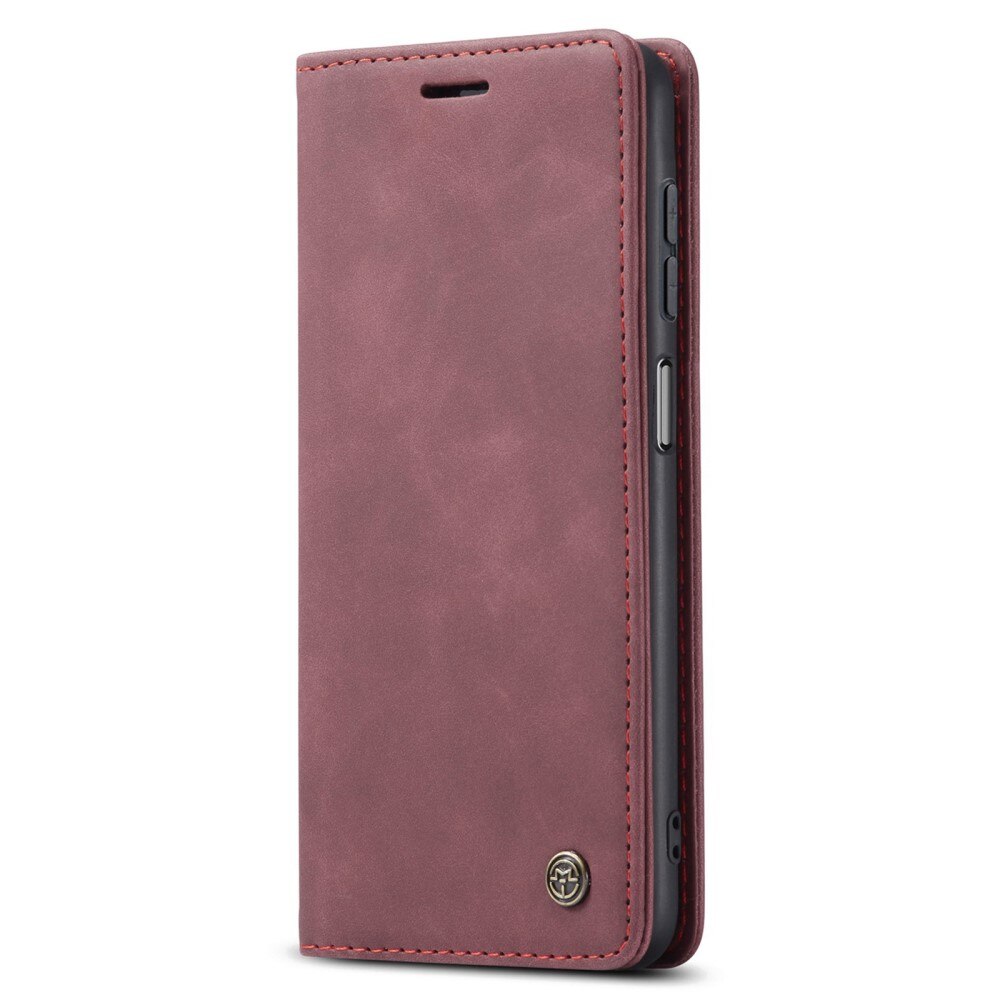Étui portefeuille mince Samsung Galaxy A14, Rouge
