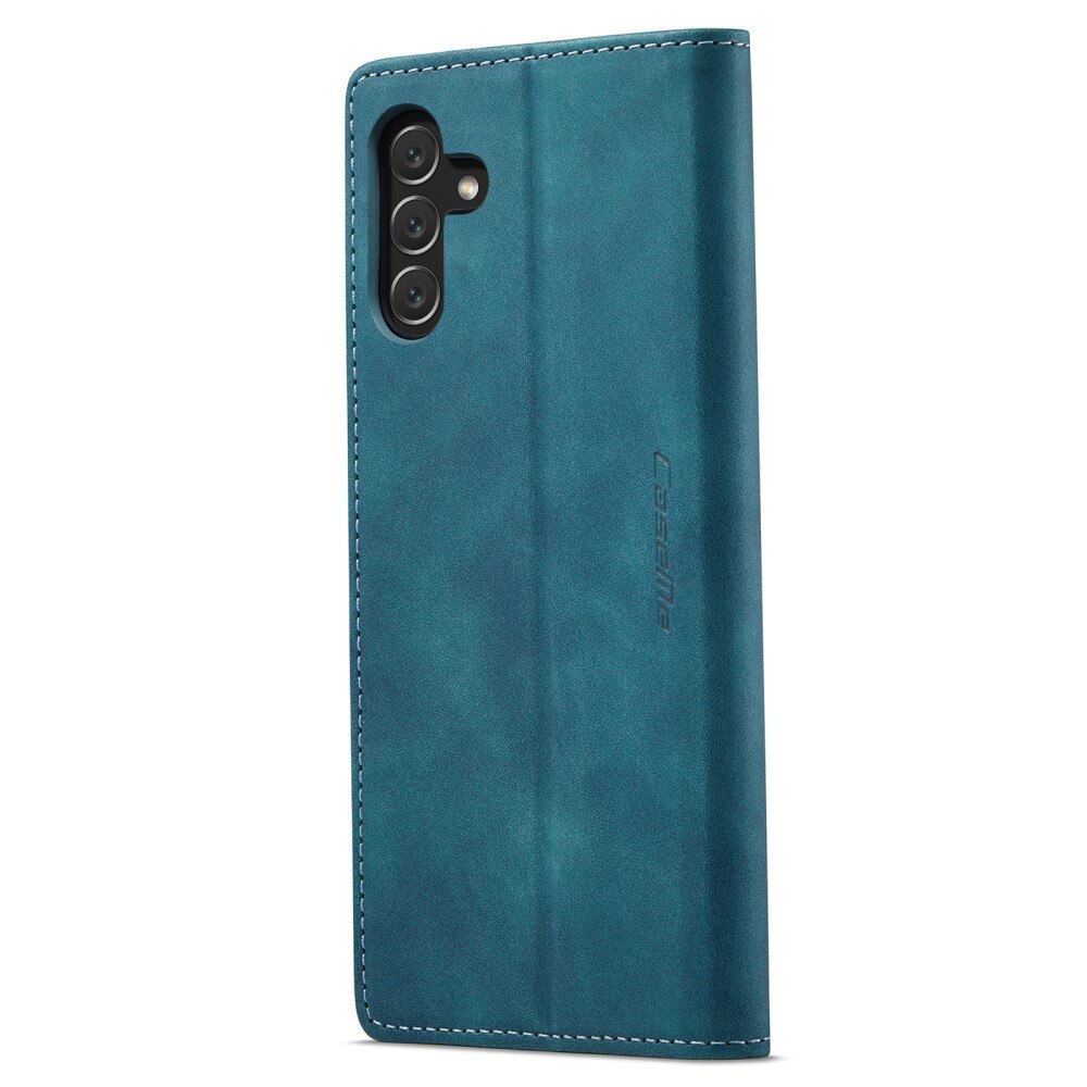 Étui portefeuille mince Samsung Galaxy A14, Bleu