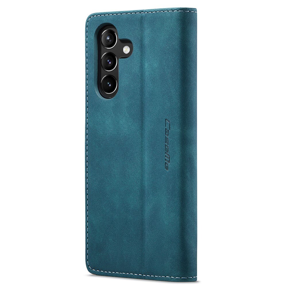 Étui portefeuille mince Samsung Galaxy A54, Bleu