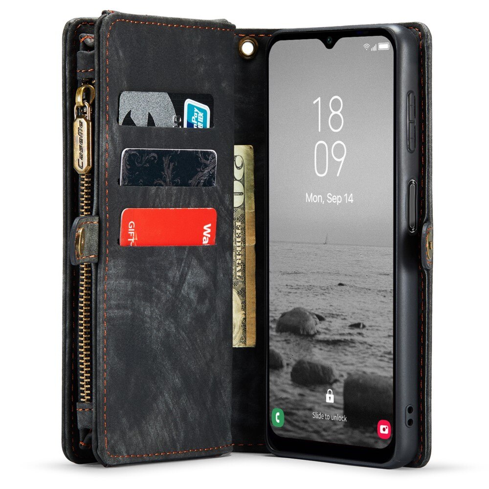 Étui portefeuille multi-cartes Samsung Galaxy A34, Gris