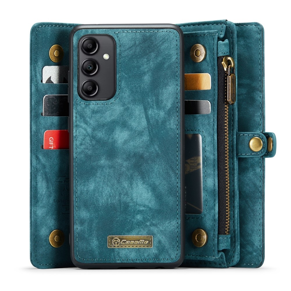 Étui portefeuille multi-cartes Samsung Galaxy A34, Bleu