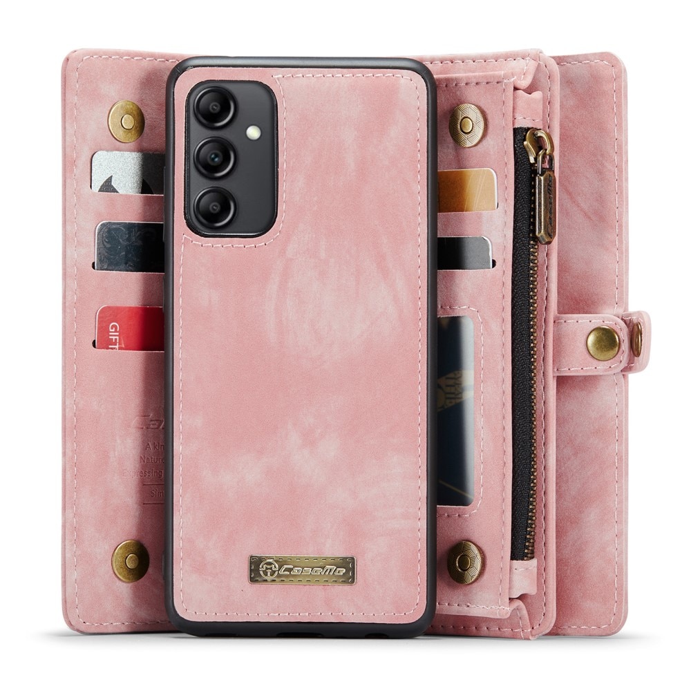 Étui portefeuille multi-cartes Samsung Galaxy A54, Rose
