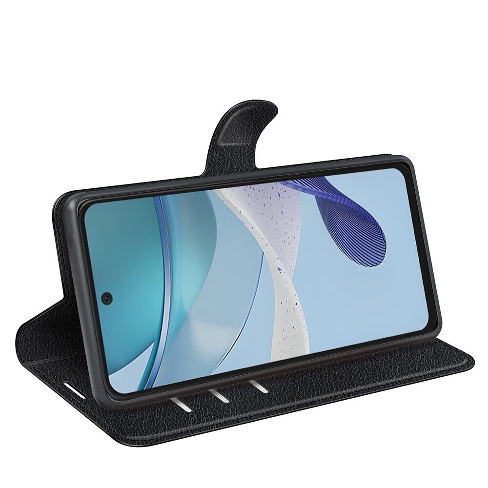 Coque portefeuille Motorola Moto G53, Noir