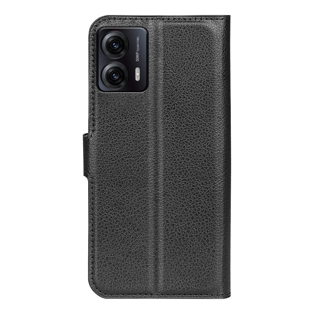 Coque portefeuille Motorola Moto G53, Noir