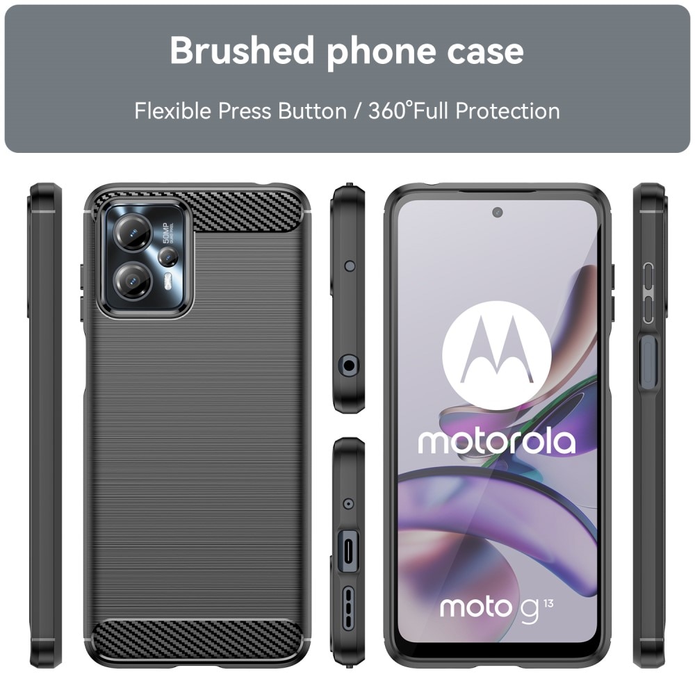 Coque TPU Brushed Motorola Moto G23, [FÄRG}