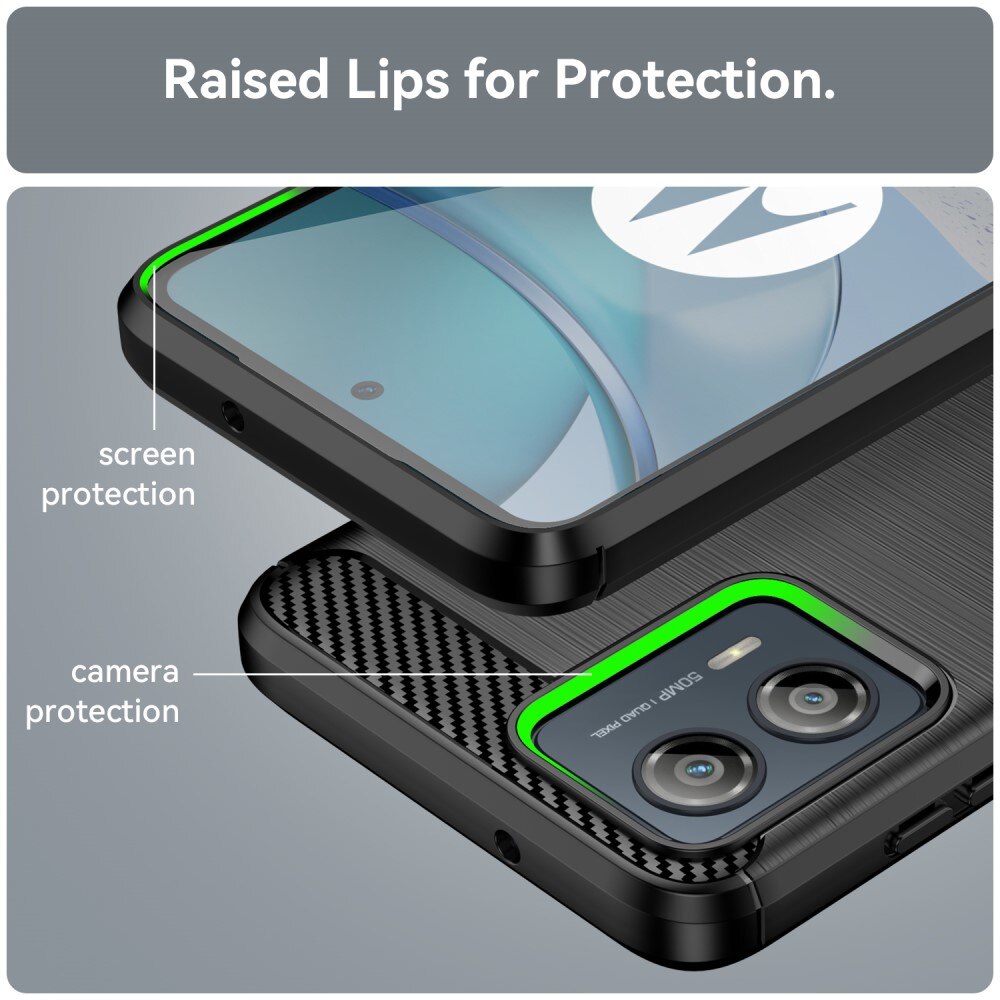 Coque TPU Brushed Motorola Moto G53, [FÄRG}