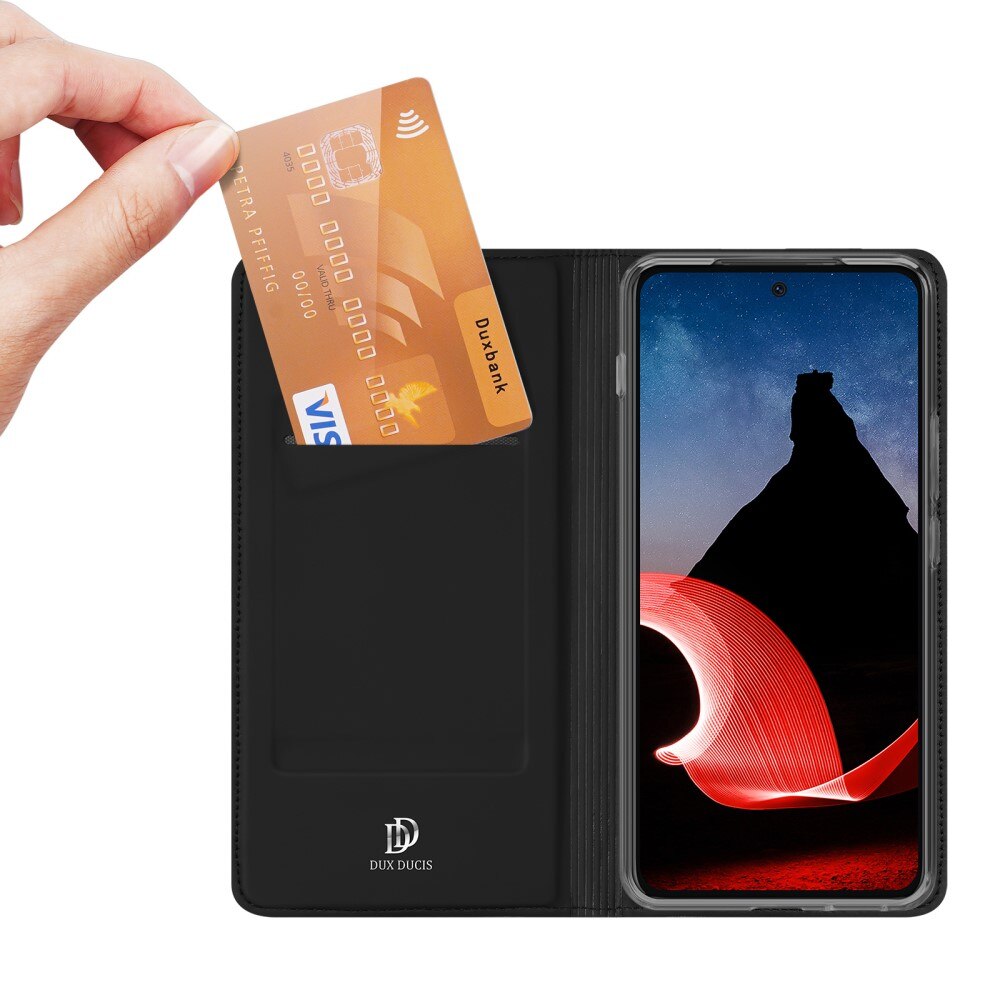 Étui portefeuille Skin Pro Series Motorola ThinkPhone, Noir