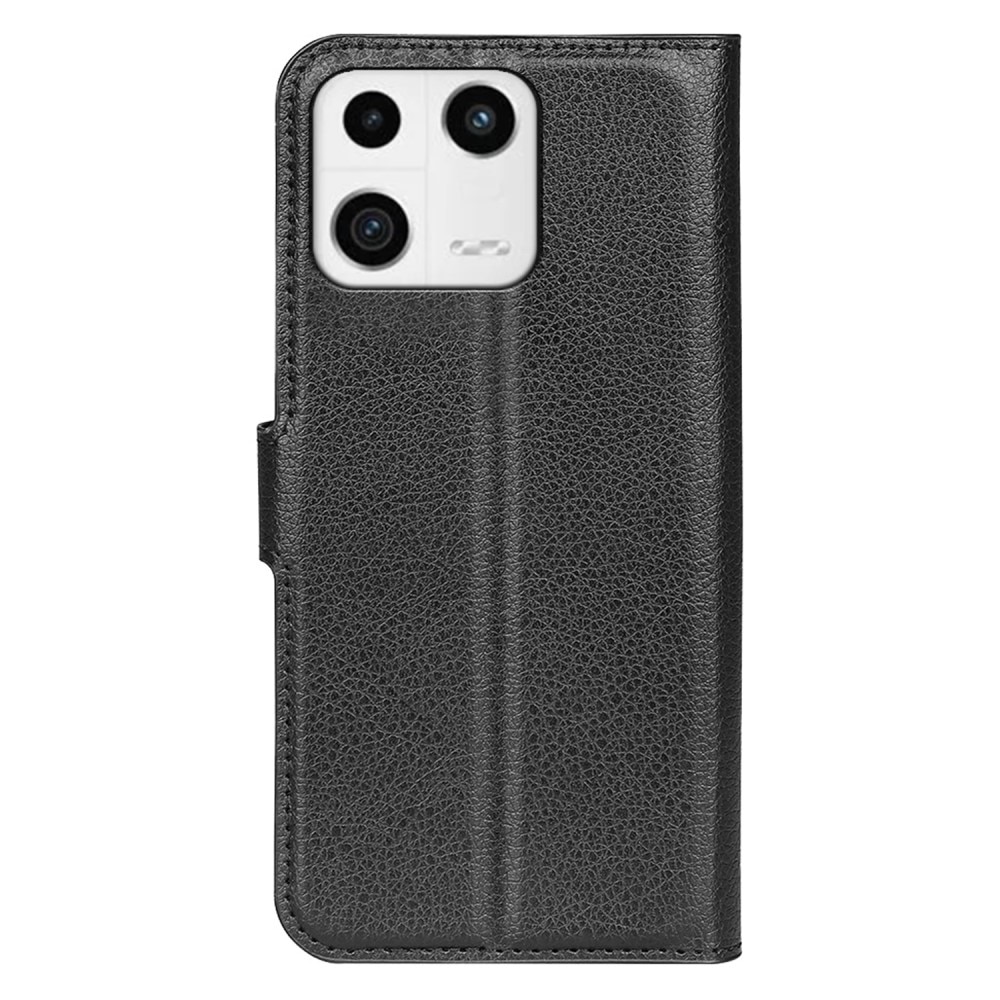 Coque portefeuille Xiaomi 13, Noir