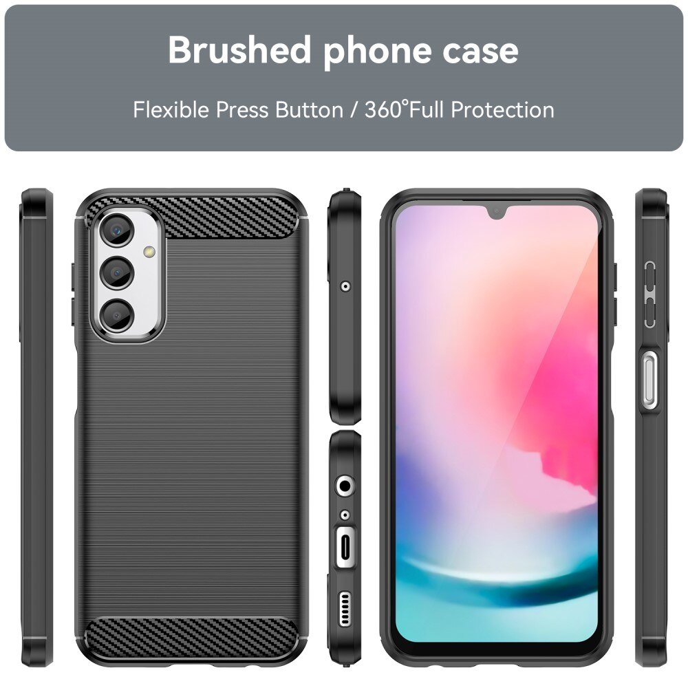Coque TPU Brushed Samsung Galaxy A24, [FÄRG}