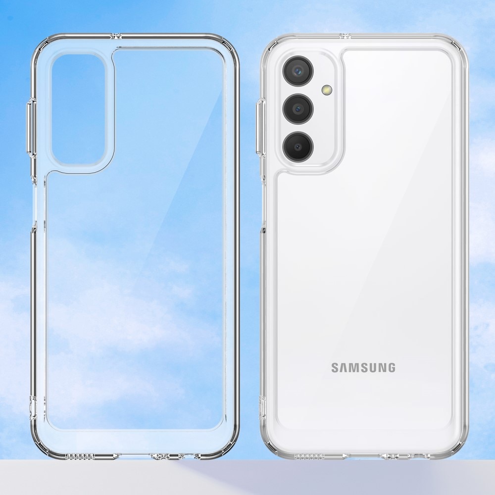 Coque hybride Crystal Hybrid pour Samsung Galaxy A24, transparent