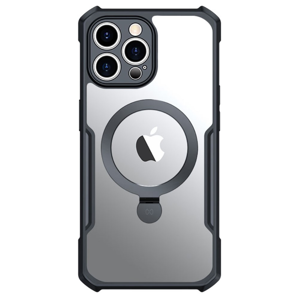 Coque Hybride Bumper MagSafe iPhone 12/12 Pro, noir