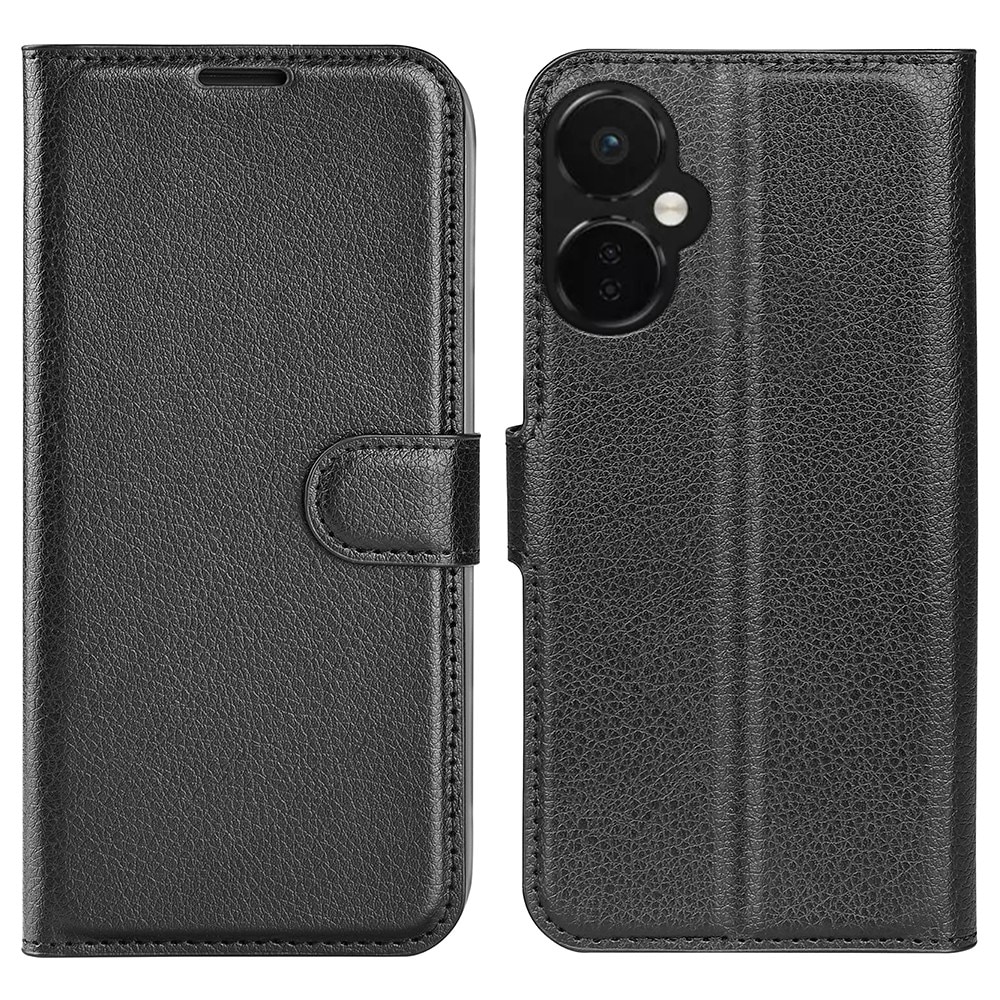 Coque portefeuille OnePlus Nord CE 3 Lite, noir