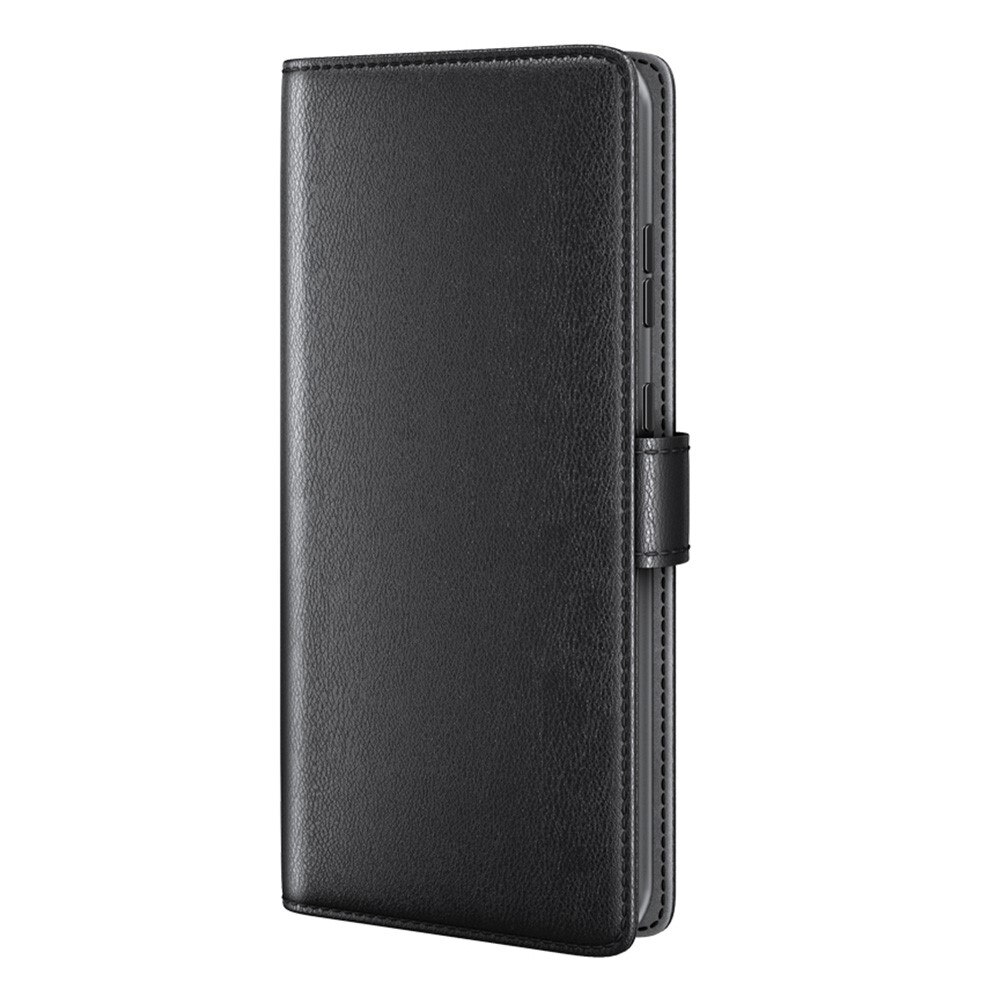 Étui en cuir veritable  OnePlus Nord CE 3 Lite, Noir