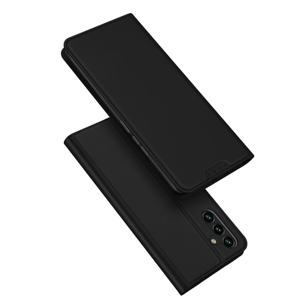 Étui portefeuille Skin Pro Series Samsung Galaxy A14, Noir