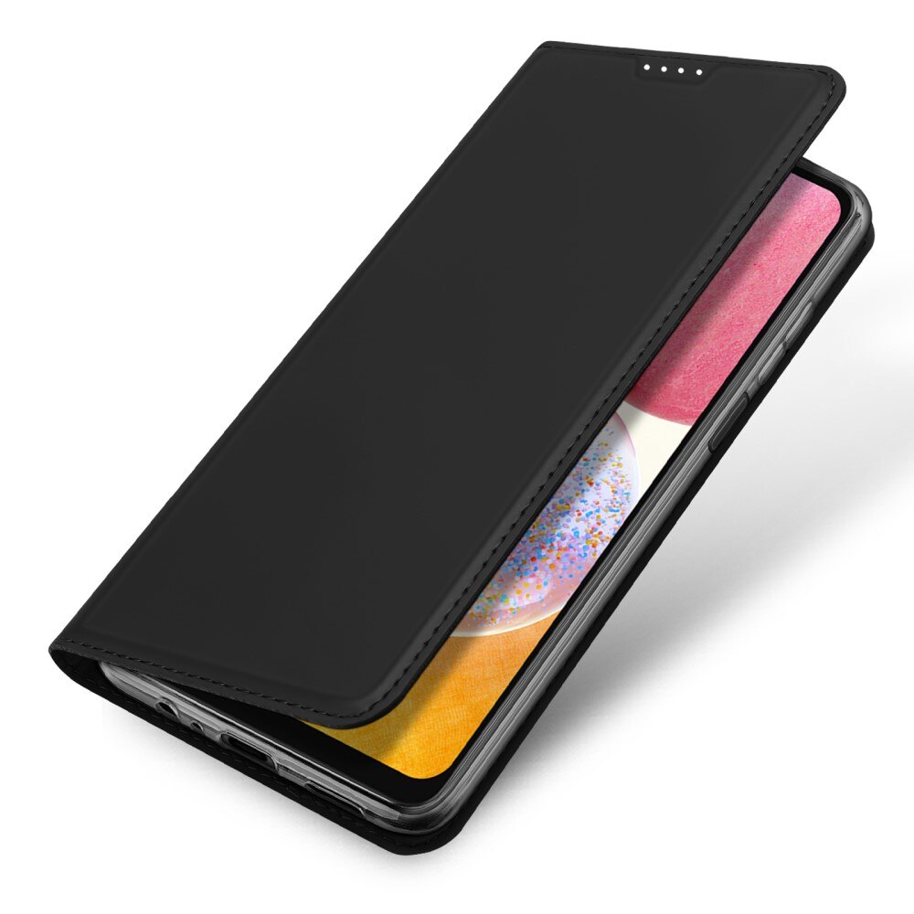 Étui portefeuille Skin Pro Series Samsung Galaxy A14, Noir