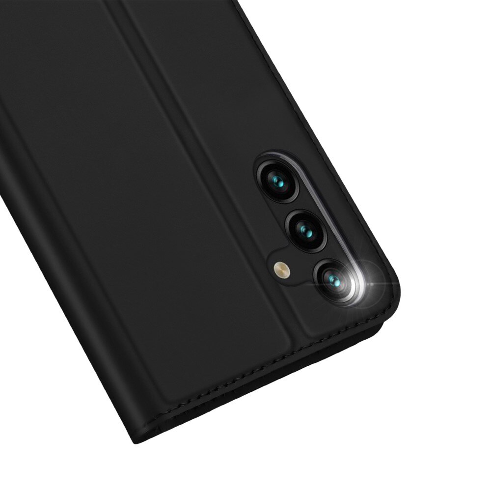 Étui portefeuille Skin Pro Series Samsung Galaxy A14, Noir