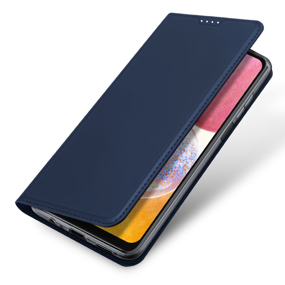 Étui portefeuille Skin Pro Series Samsung Galaxy A14, Bleu