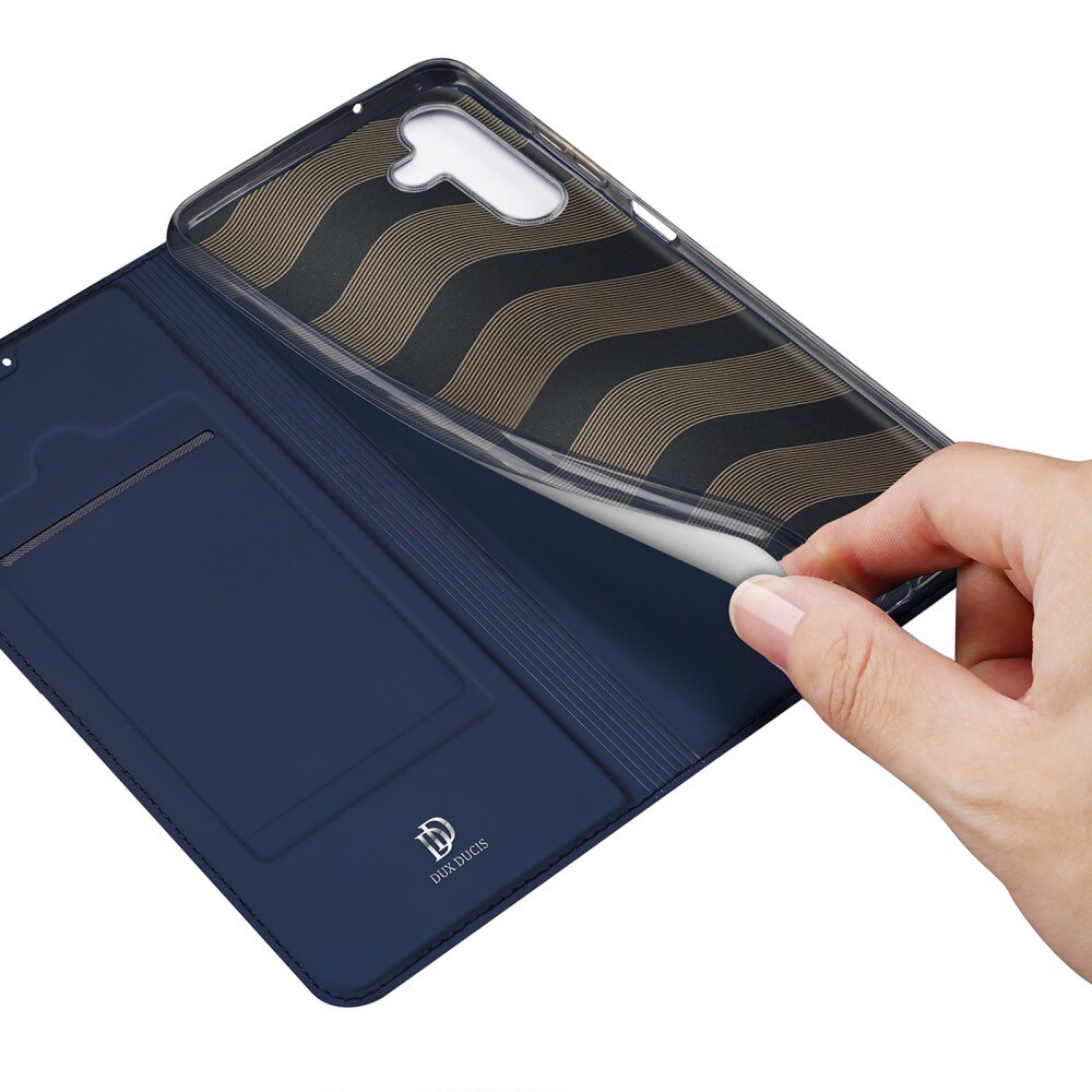Étui portefeuille Skin Pro Series Samsung Galaxy A14, Bleu