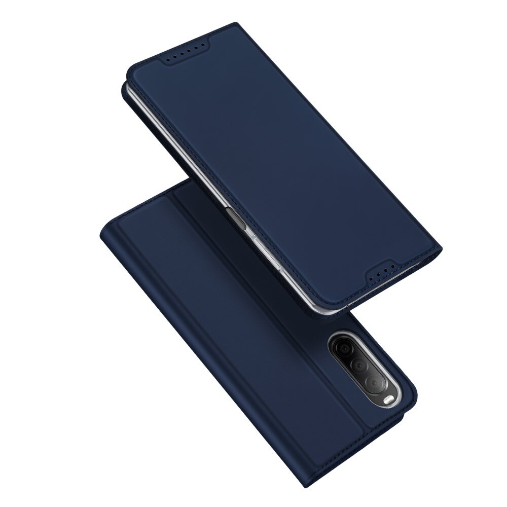 Étui portefeuille Skin Pro Series Sony Xperia 10 V, Navy