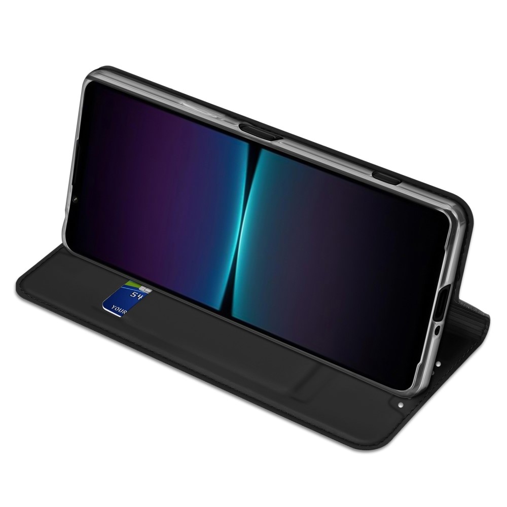 Étui portefeuille Skin Pro Series  OnePlus Nord CE 3 Lite, Noir