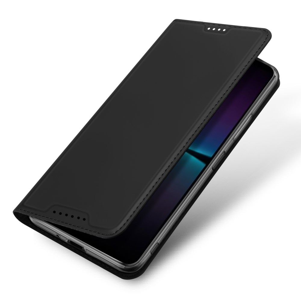 Étui portefeuille Skin Pro Series Sony Xperia 1 V, Noir