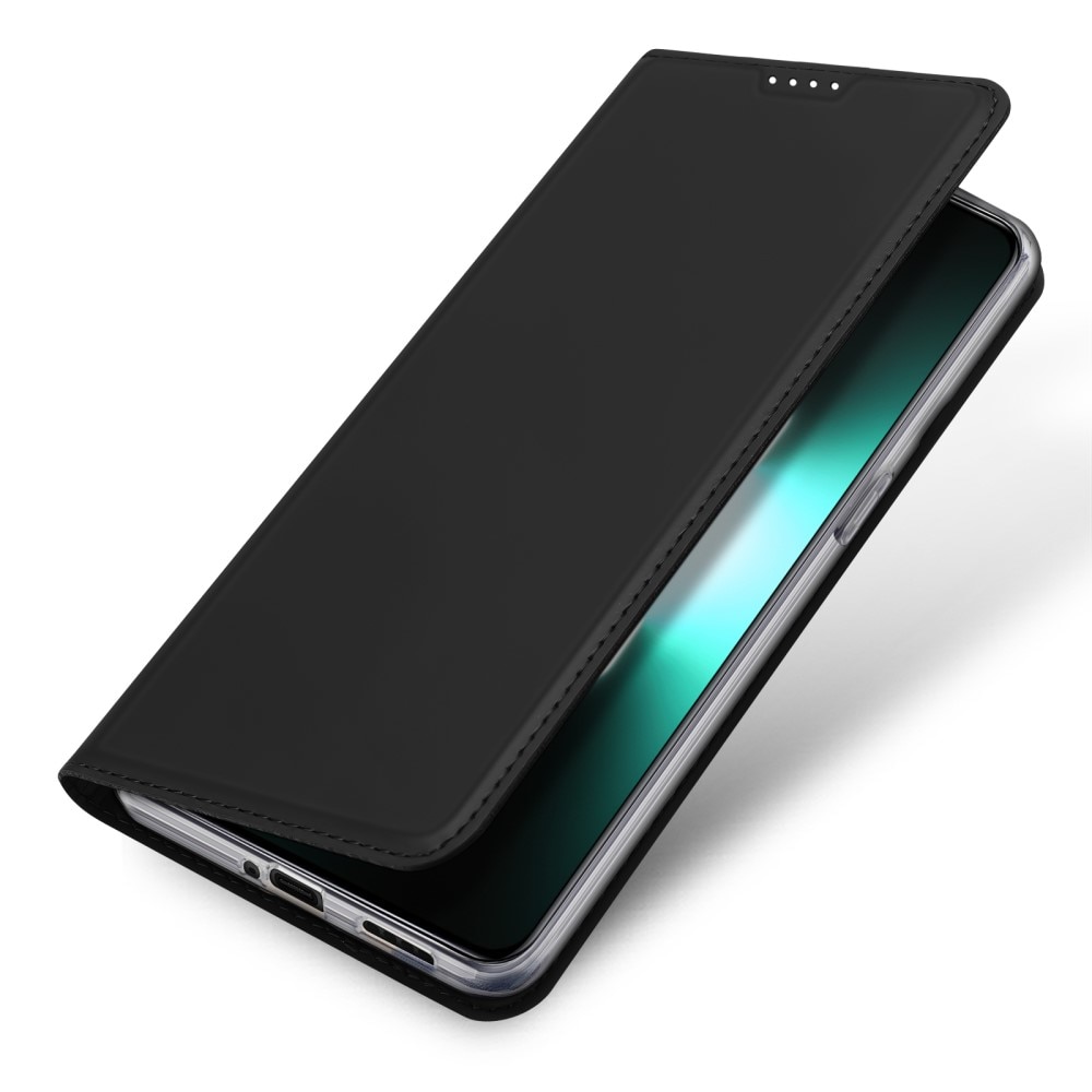 Étui portefeuille Skin Pro Series  Realme GT3, Noir