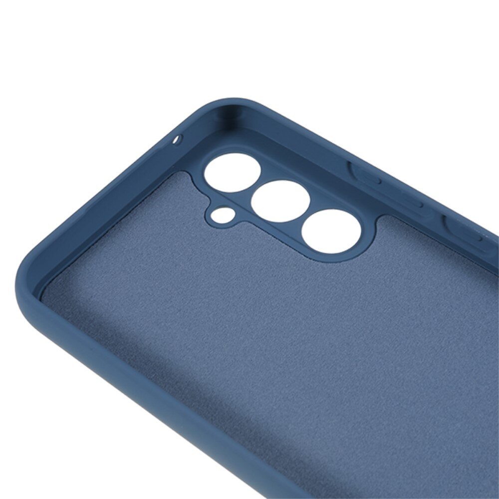 Coque TPU Samsung Galaxy A54, Bleu