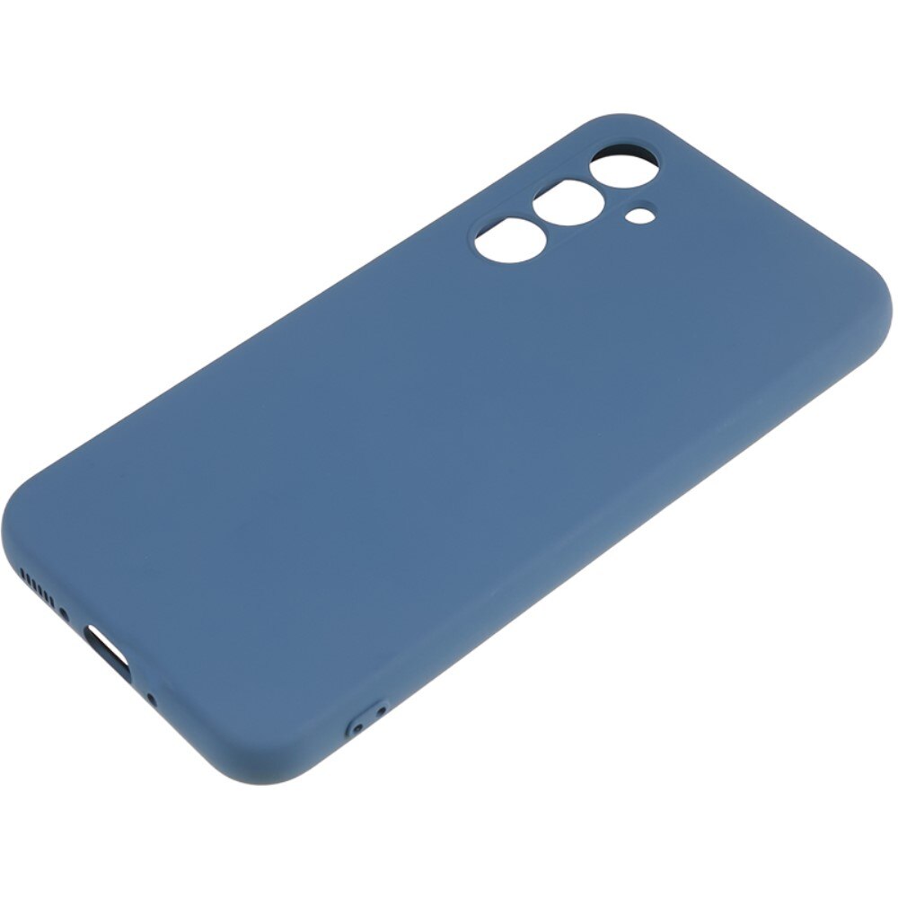 Coque TPU Samsung Galaxy A54, bleu