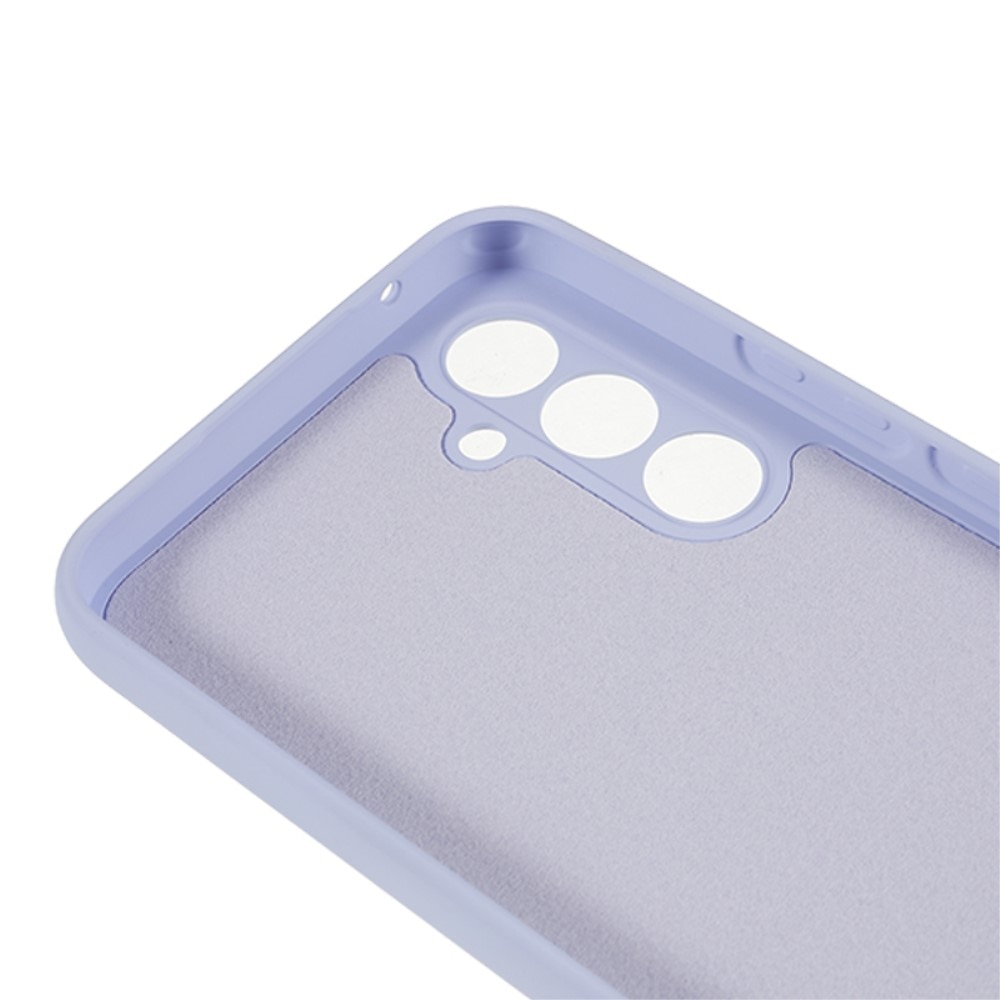 Coque TPU Samsung Galaxy A34, violet