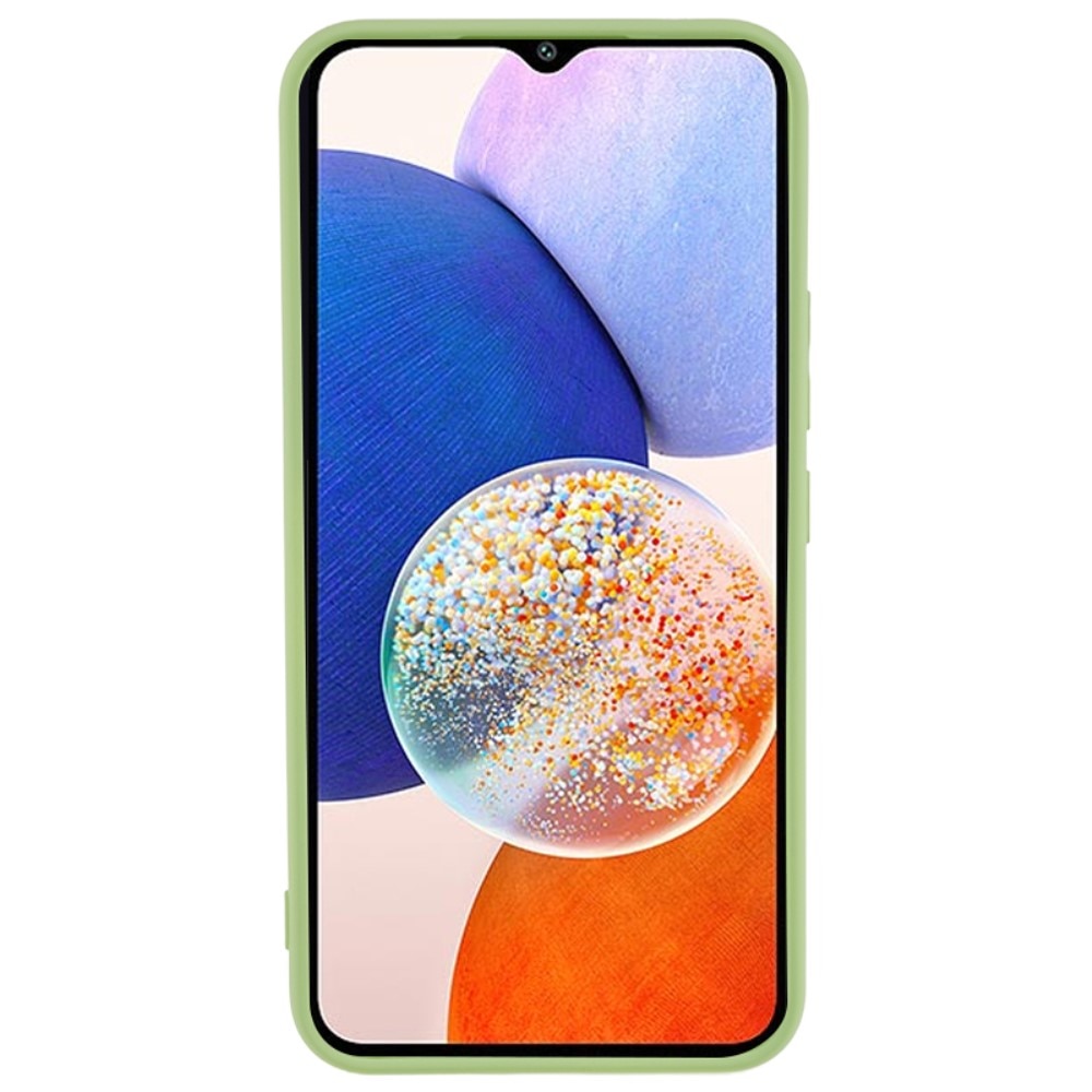 Coque TPU Samsung Galaxy A14, vert