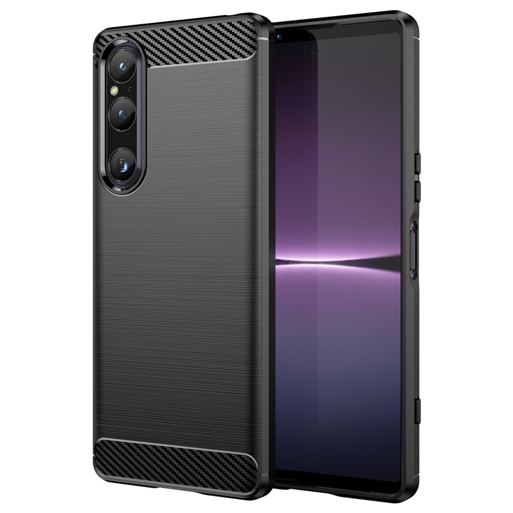 Coque TPU Brushed Sony Xperia 1 V, Black