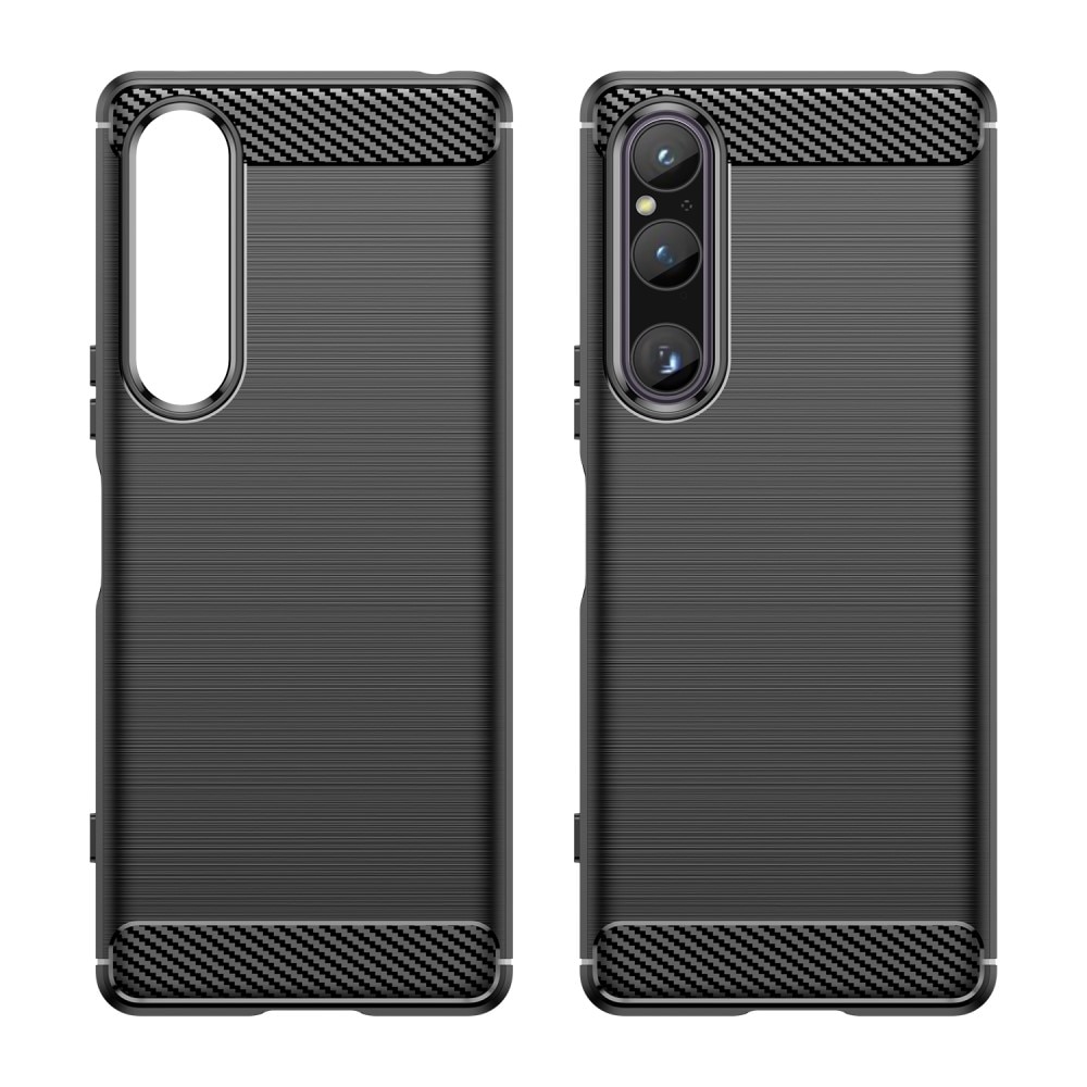 Coque TPU Brushed Sony Xperia 1 V, Black