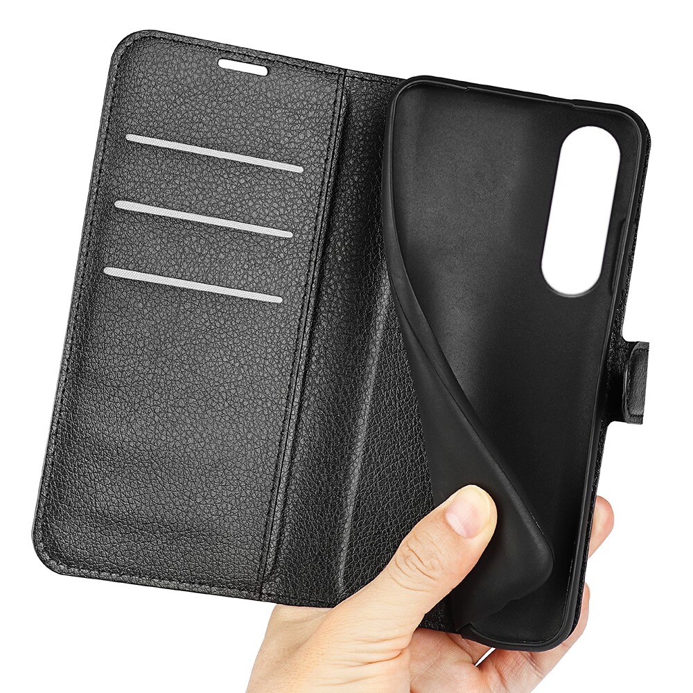 Coque portefeuille Sony Xperia 1 V, Noir