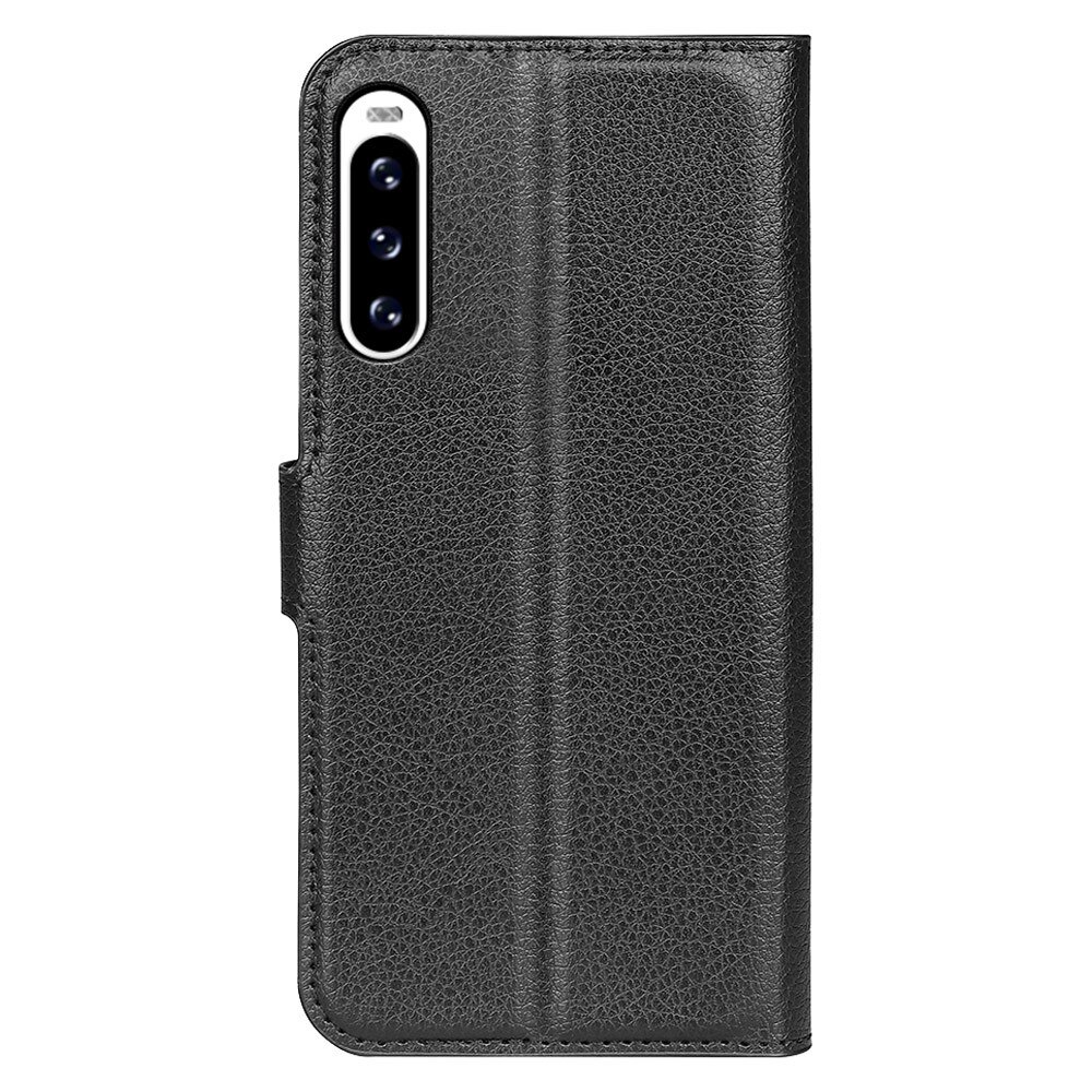 Coque portefeuille Sony Xperia 10 V, noir