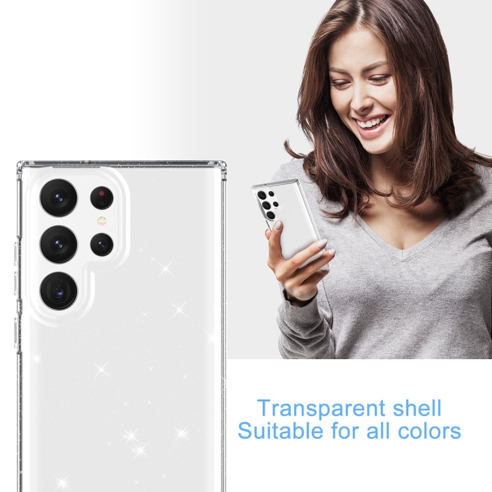 Coque TPU Briller Samsung Galaxy S23 Ultra, transparent