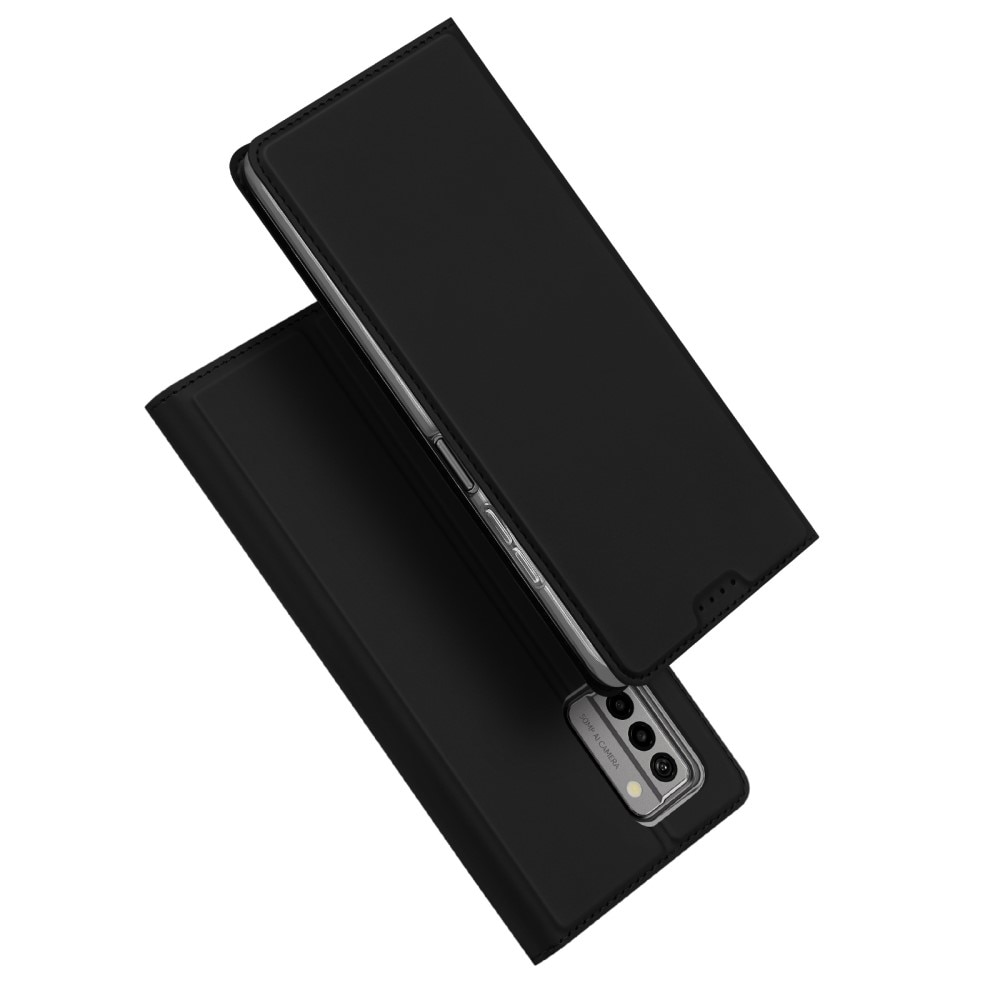 Étui portefeuille Skin Pro Series  Nokia G22, Noir