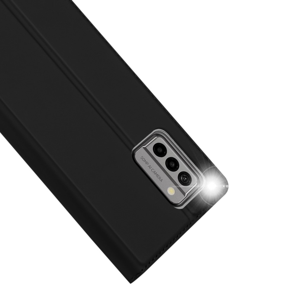 Étui portefeuille Skin Pro Series  Nokia G22, Noir