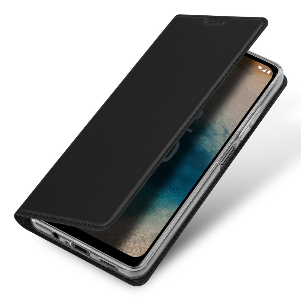 Étui portefeuille Skin Pro Series  Nokia G22, Noir