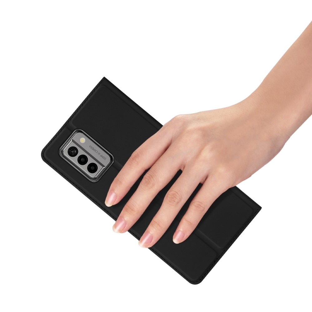 Étui portefeuille Skin Pro Series  Nokia G22, Noir