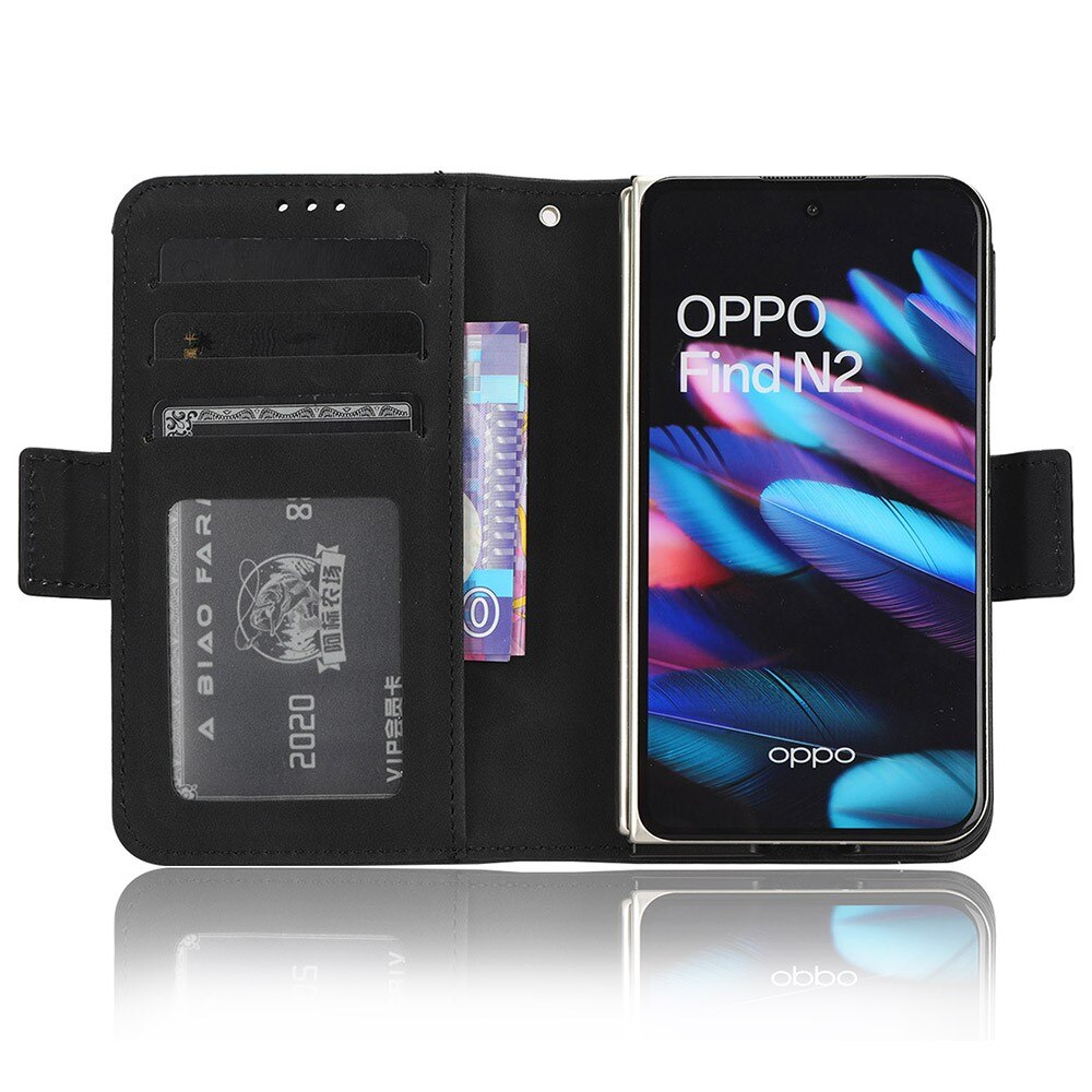 Étui portefeuille Multi Oppo Find N2, noir