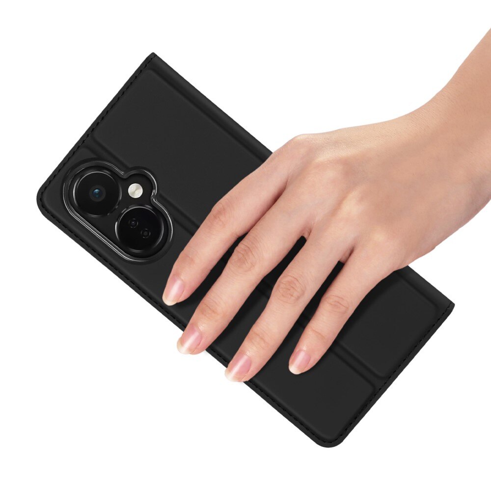 Étui portefeuille Skin Pro Series  OnePlus Nord CE 3 Lite, Noir