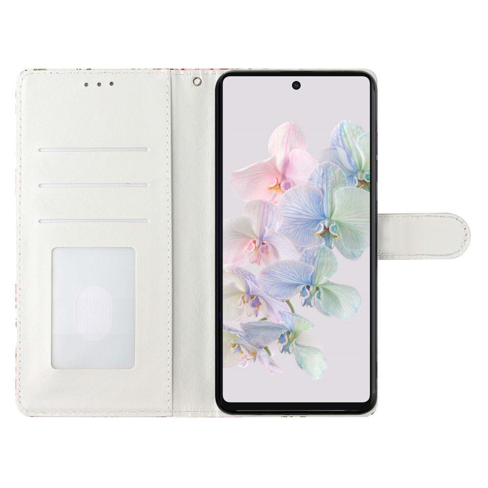 Coque portefeuille Google Pixel 6a, attrapeur de rêves