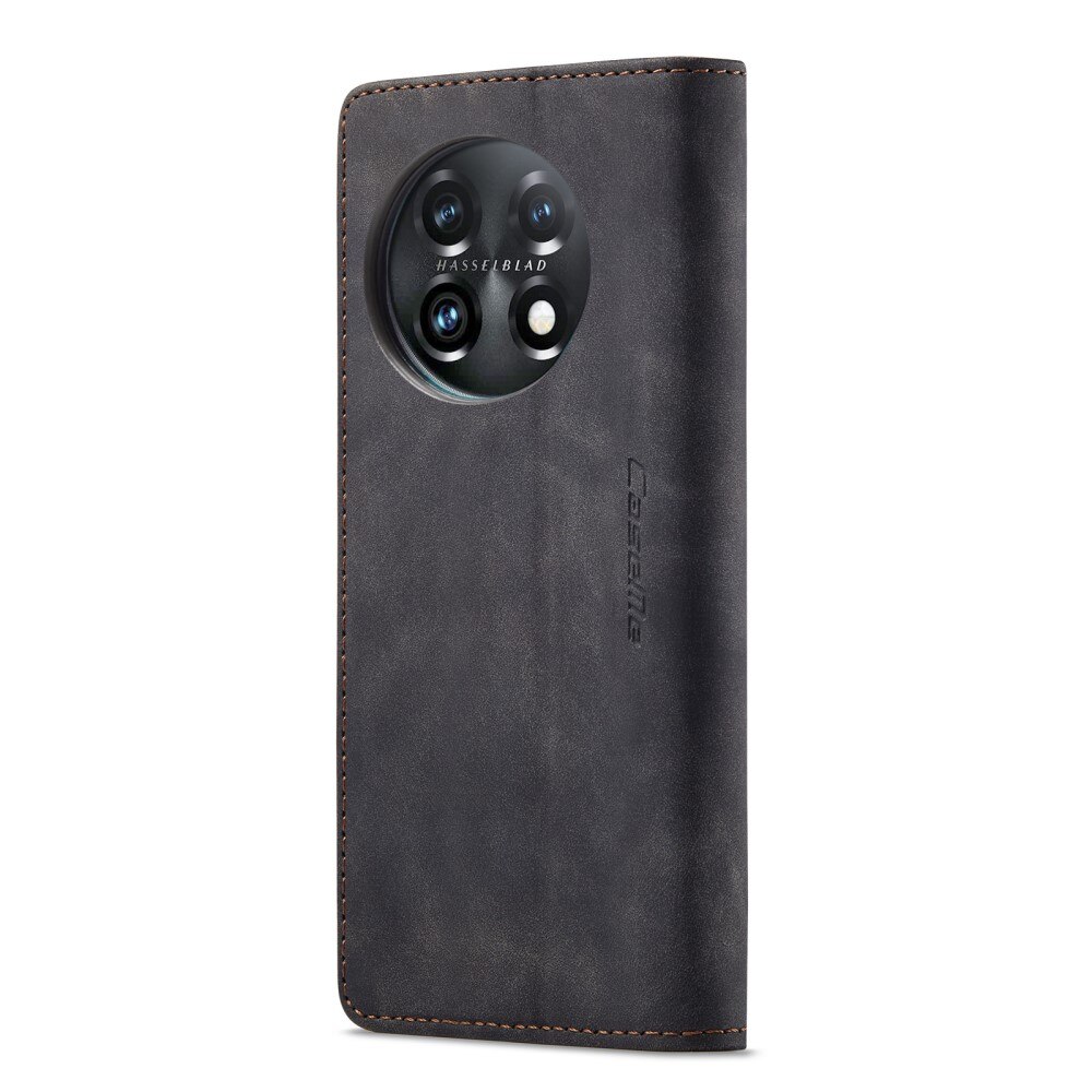 Étui portefeuille mince  OnePlus 11, Noir