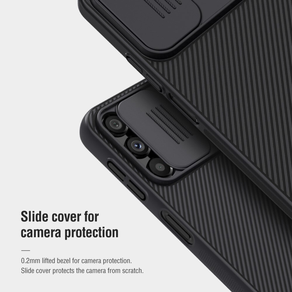 Coque CamShield Samsung Galaxy A14, Noir