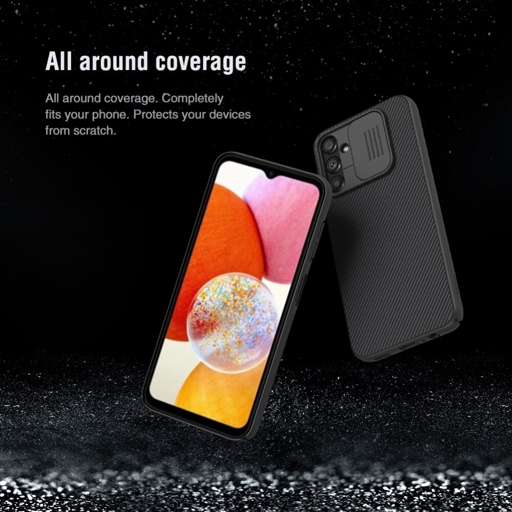 Coque CamShield Samsung Galaxy A14, Noir