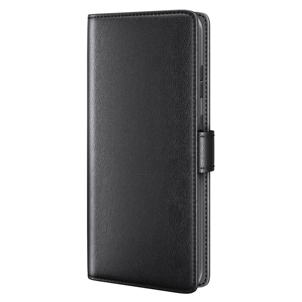 Étui en cuir veritable  Nokia G22, Noir