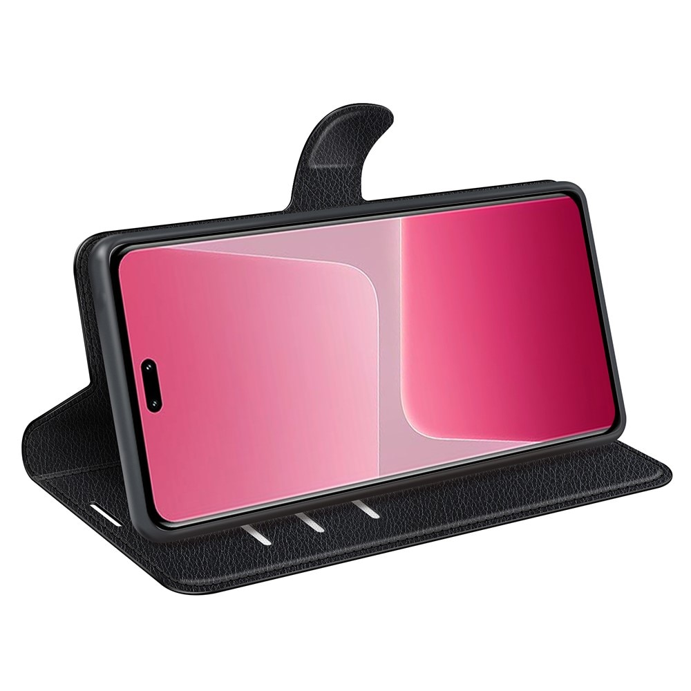 Coque portefeuille Xiaomi 13 Lite, Noir