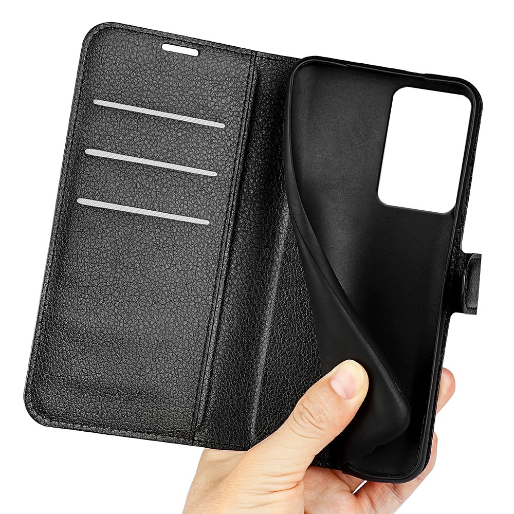 Coque portefeuille Xiaomi 13 Lite, Noir