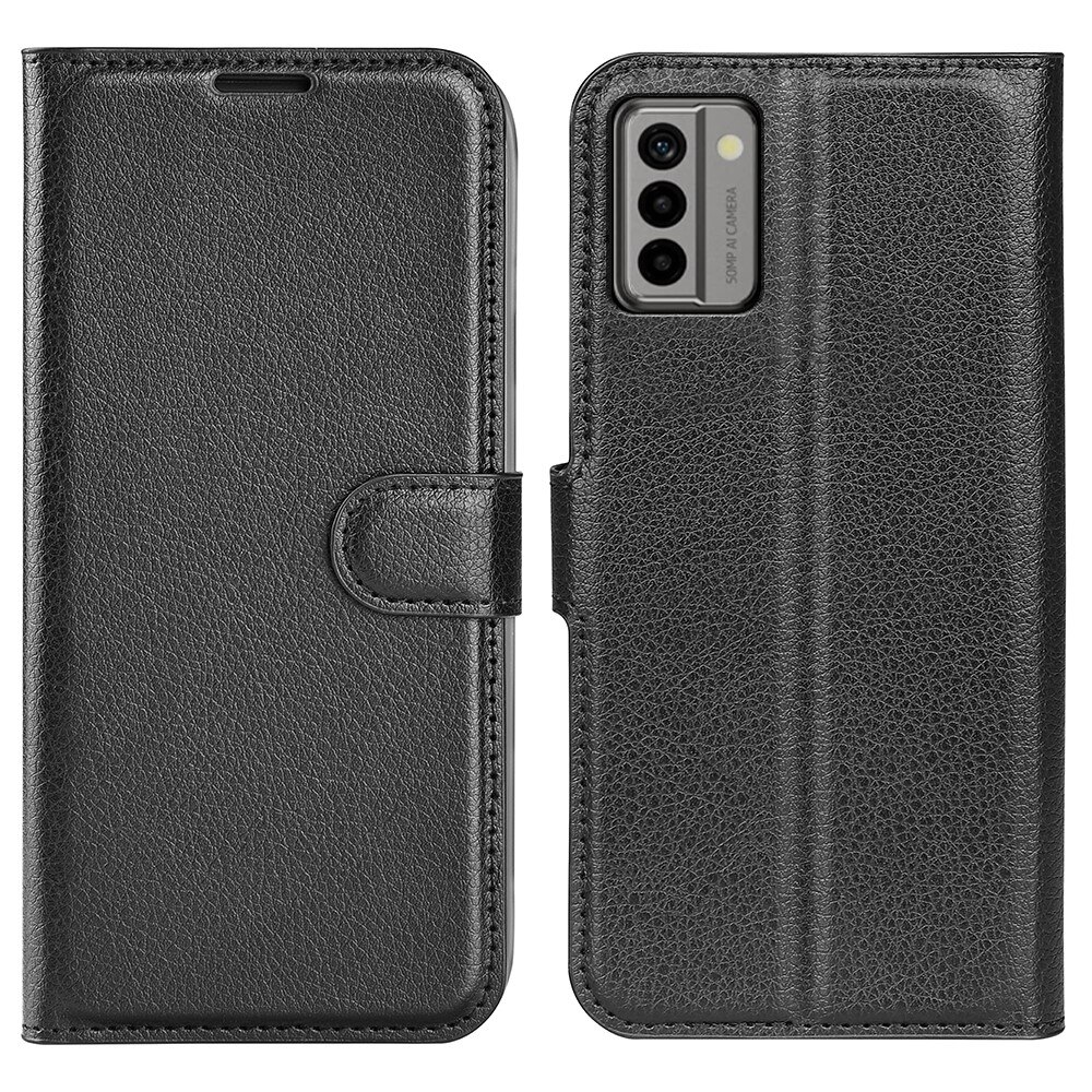 Coque portefeuille Nokia G22, noir